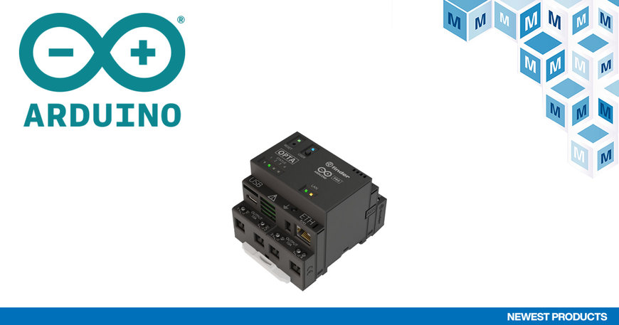 Arduino's Opta Micro Programmable Logic Controllers enable industrial IoT applications